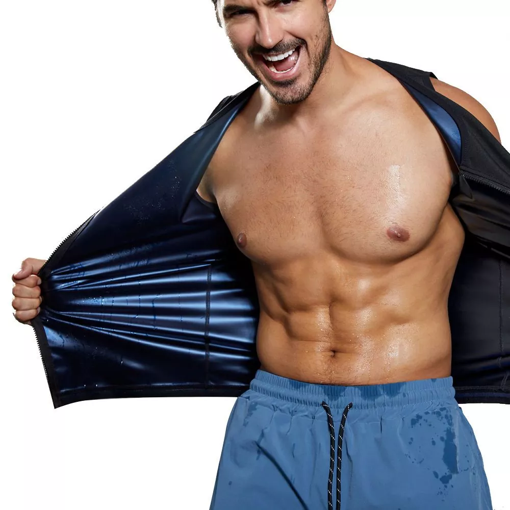 Jakẹti Pant lagun Sauna awọn ipele fun Awọn ọkunrin