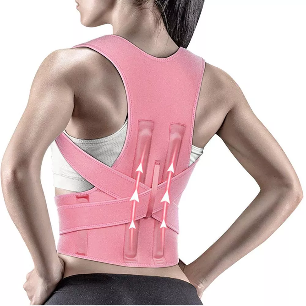 Ejika Straightener Adijositabulu Full Back Support